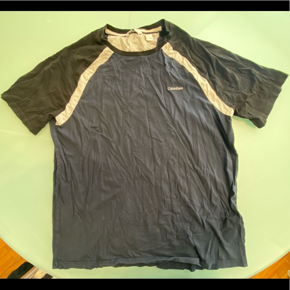 Calvin Klein Medium Navy, Black, Light Gray Shirt